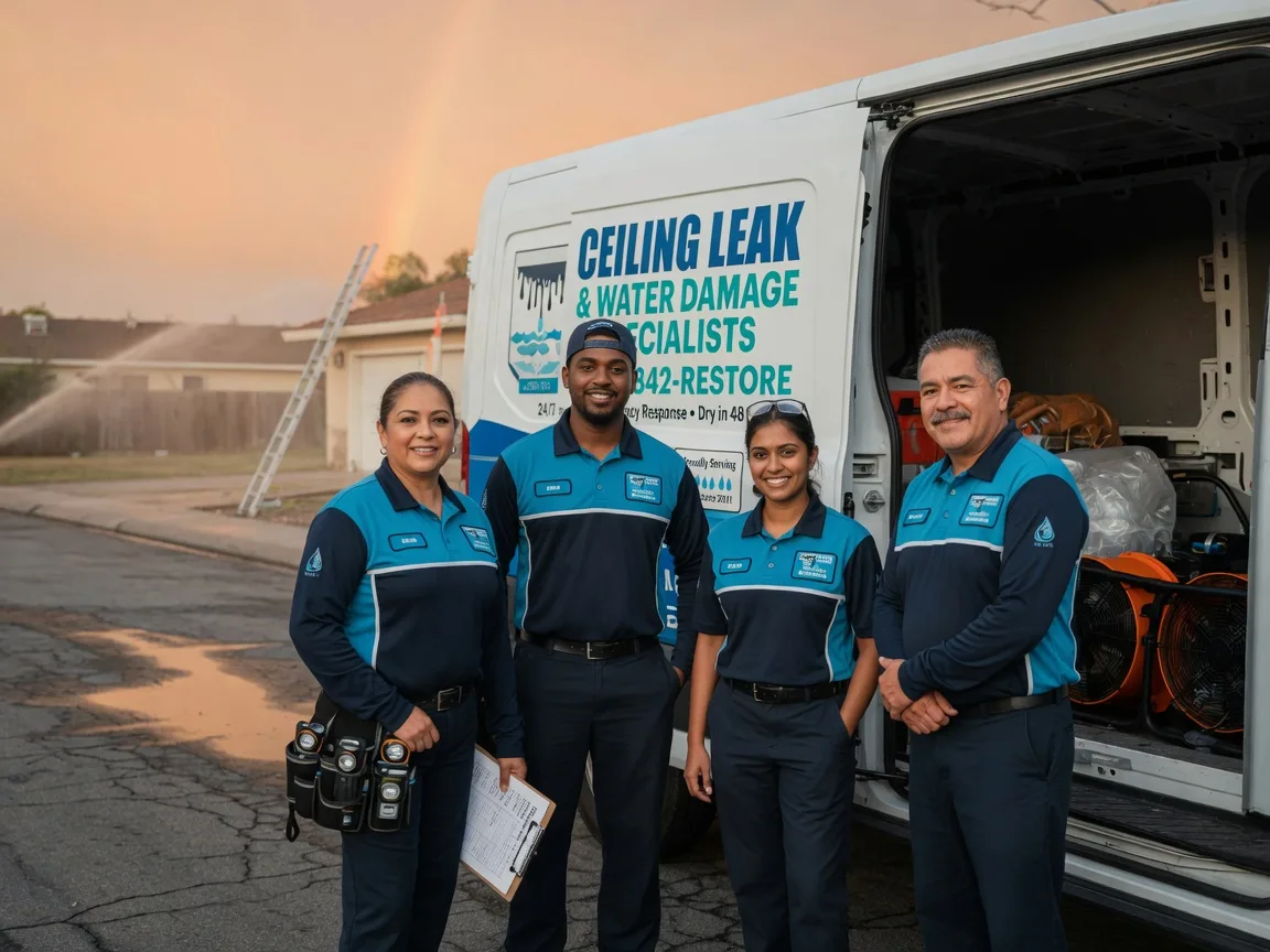 Ceiling Leak Cleanup company in Hargill, TX