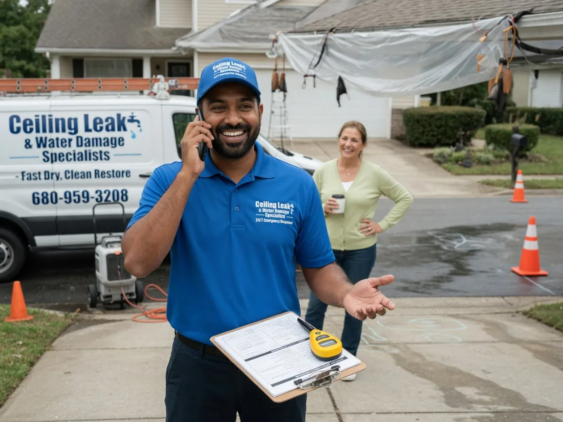 Ceiling Leak Cleanup Hargill, TX FAQs